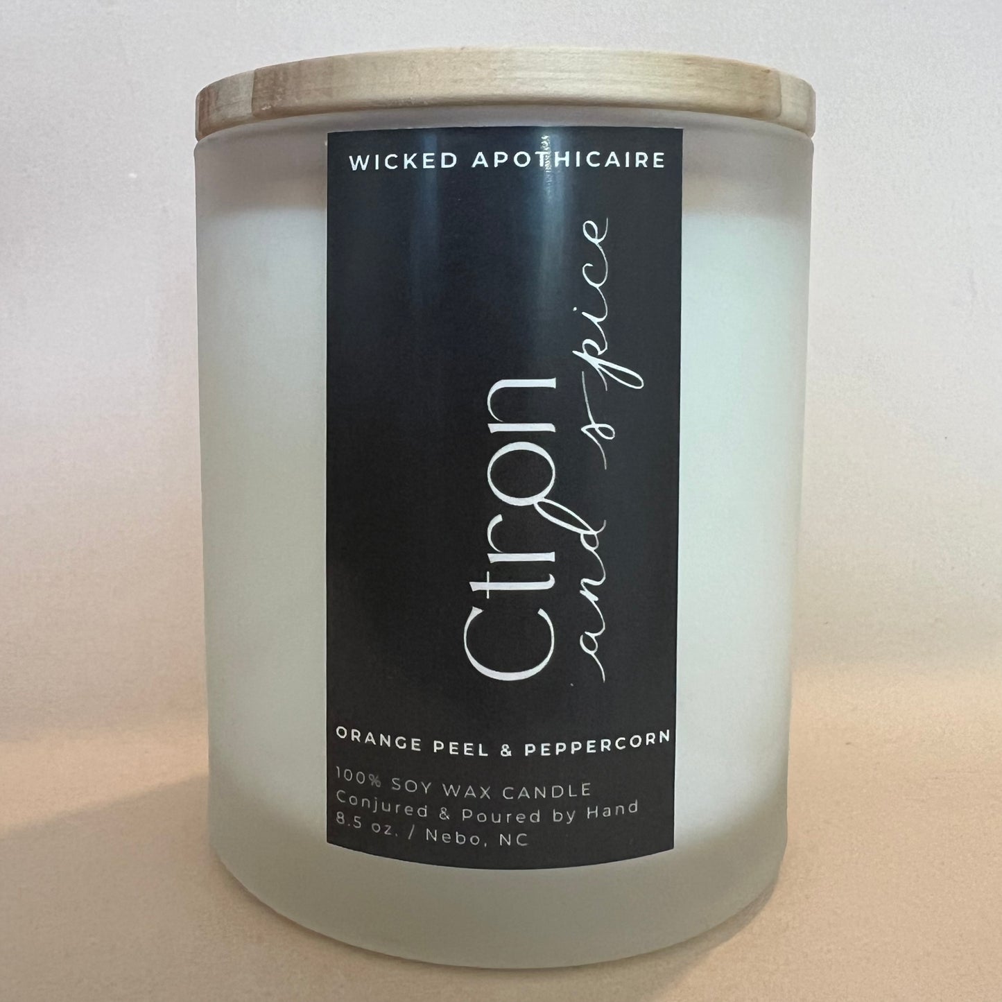 Candle - Citron & Spice